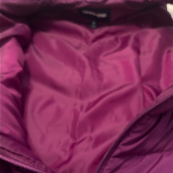 Lands' End Women's Plum Puffer Quilted Vest SZ XL jewel tone cabincore outdoor - Picture 11 of 12